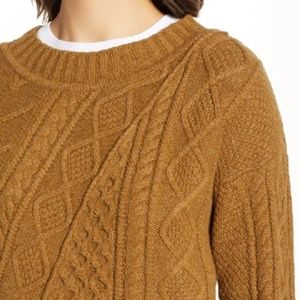 J. Crew Oversized Patchwork Sweater, Sz Small